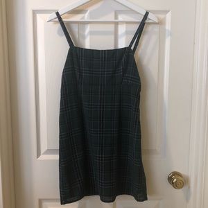 Urban Outfitters plaid mini dress